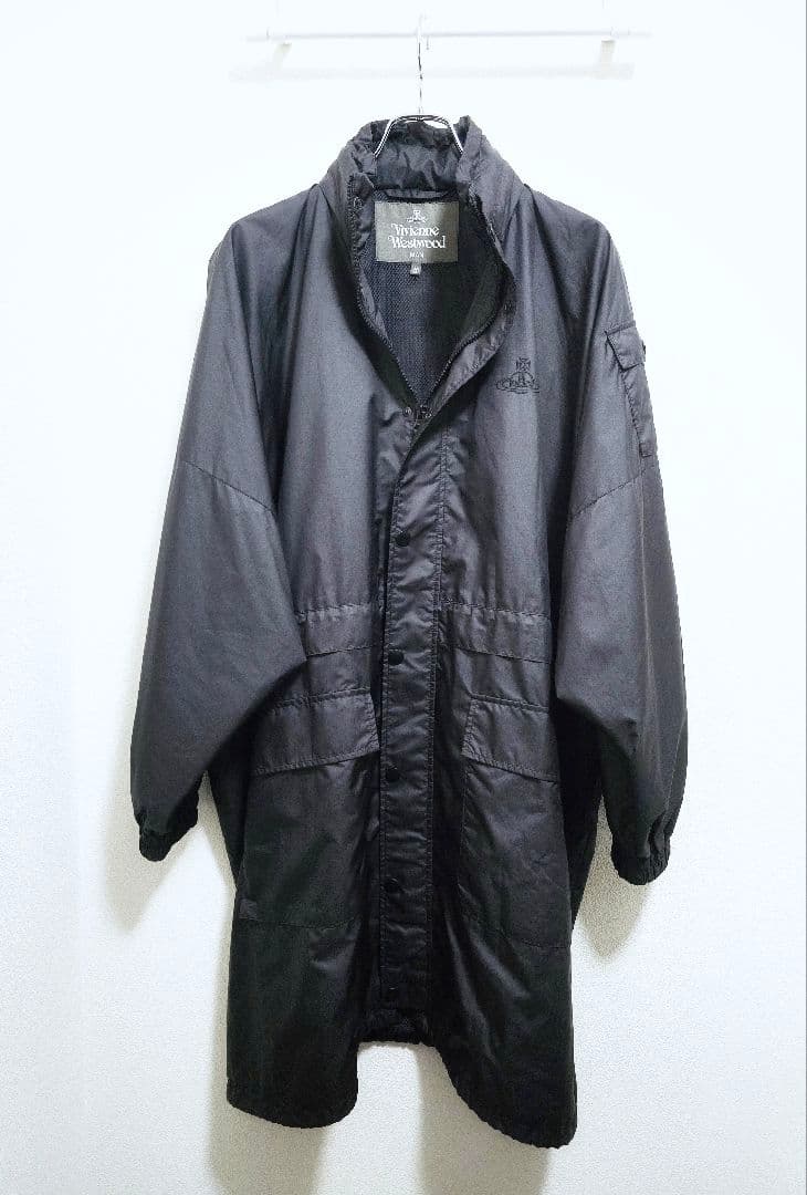 viviennewestwoodMAN ロングナイロンブルゾン 46サイズ