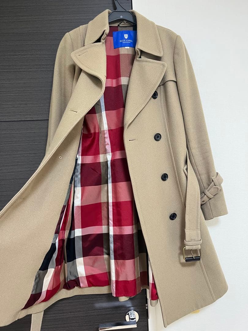 ブルーレーベル　Burberry コート　トレンチコート