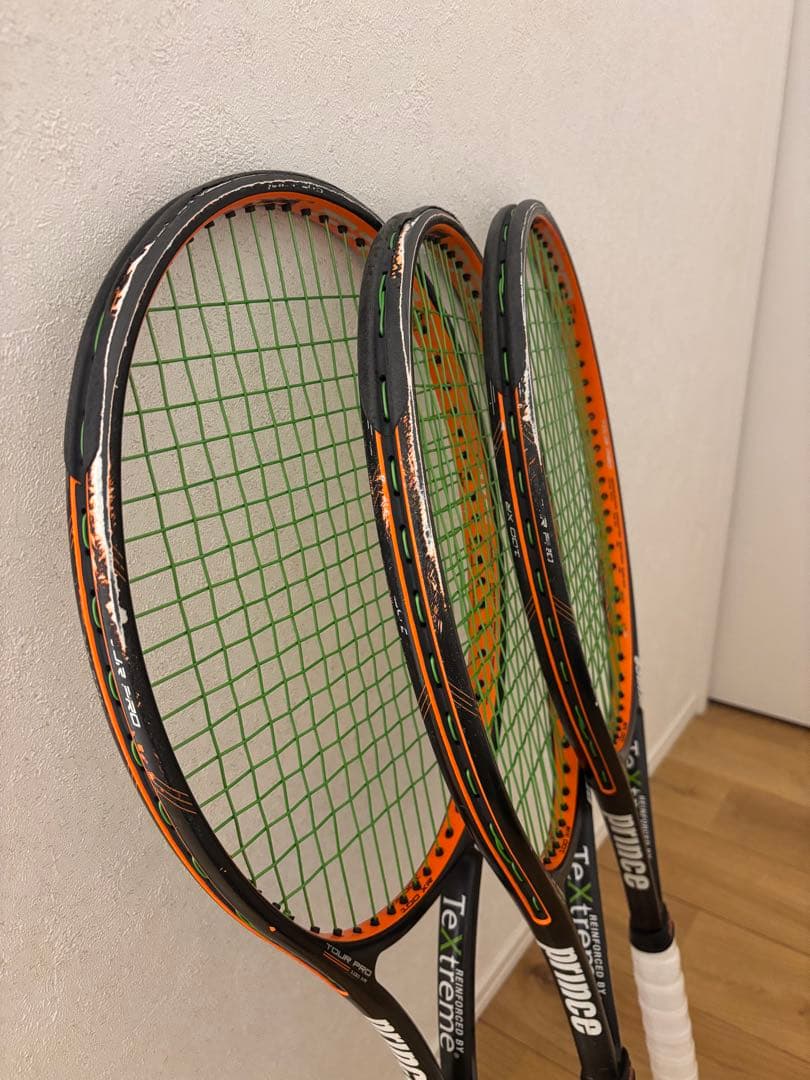 【傷あり】princeプリンス TOURPRO100XR ツアープロ 3本セット