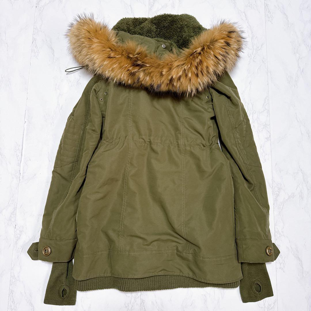 y2k N3B militaryjacket SLY モッズコート2wayファー