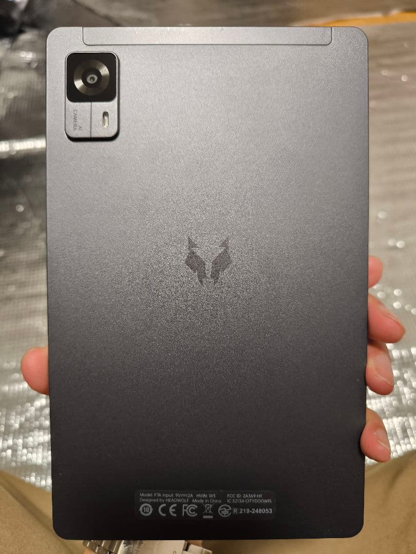 HEADWOLF Fpad7 Pro 512GB　純黒クリアフィルム貼付済み