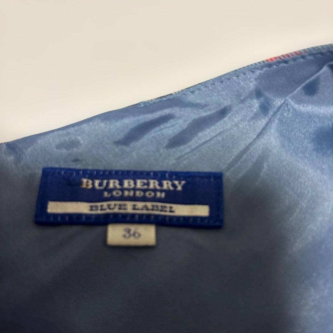 Burberryblue labelワンピース36