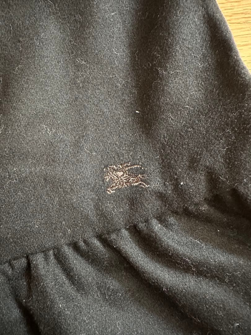 BURBERRY ノースリーブワンピース 38 ブラック