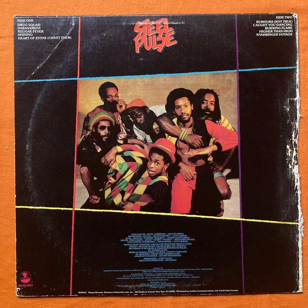 LP盤　レゲエ　3枚 / STEEL PULSE / ASWAD