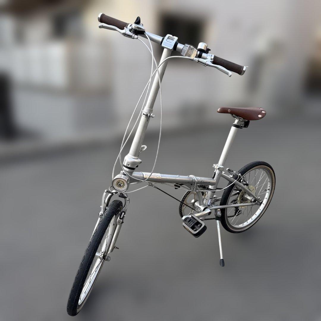 Boardwalk D7 折りたたみ自転車 シルバー