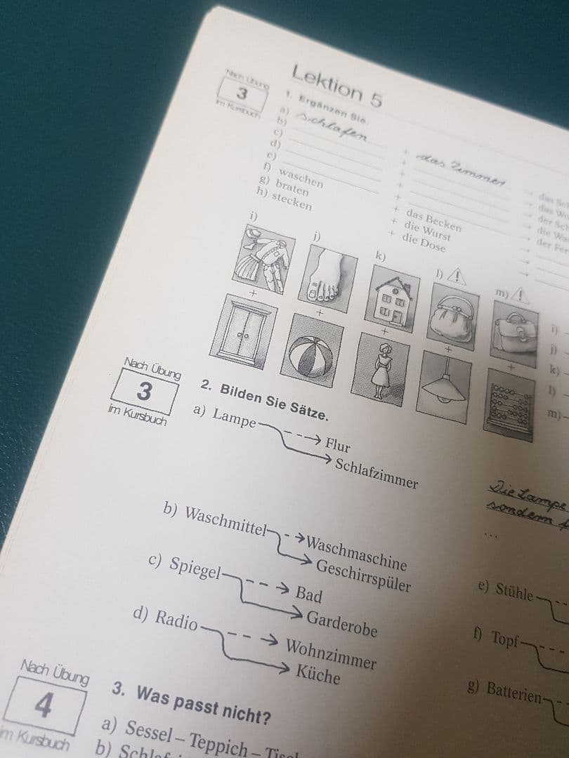 Themen neu 1 ドイツ語 テキスト 二冊セット