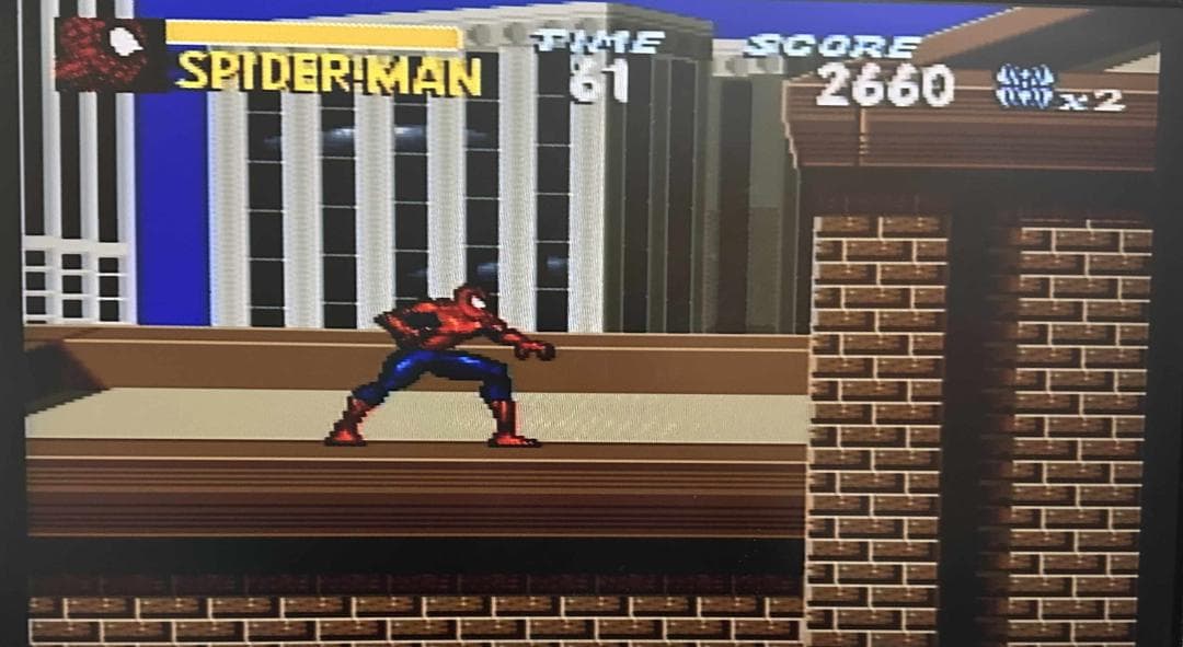 スーパーファミコン スパイダーマン リーサルフォーズ