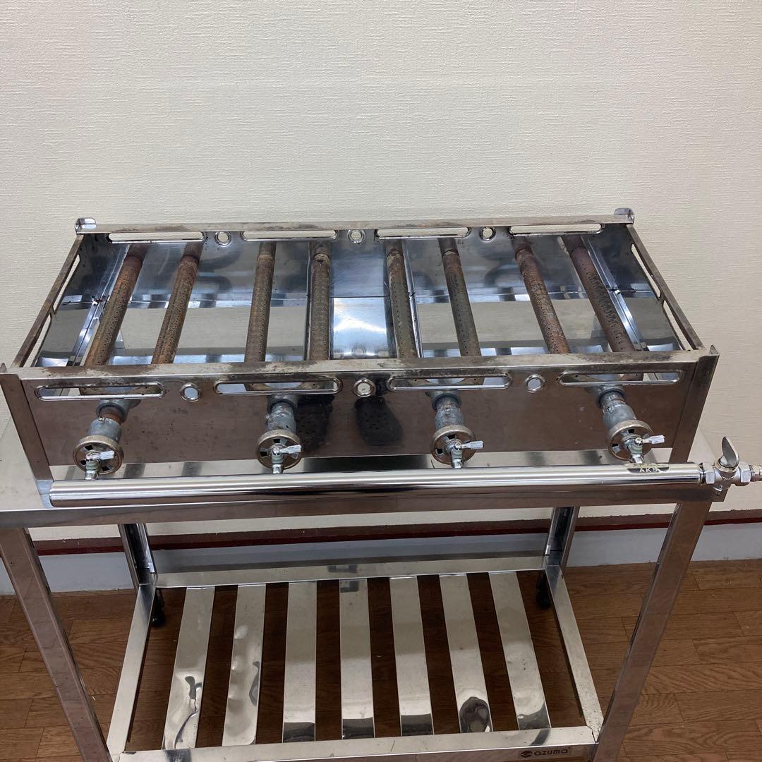 4連銅板たこ焼き器（18穴）