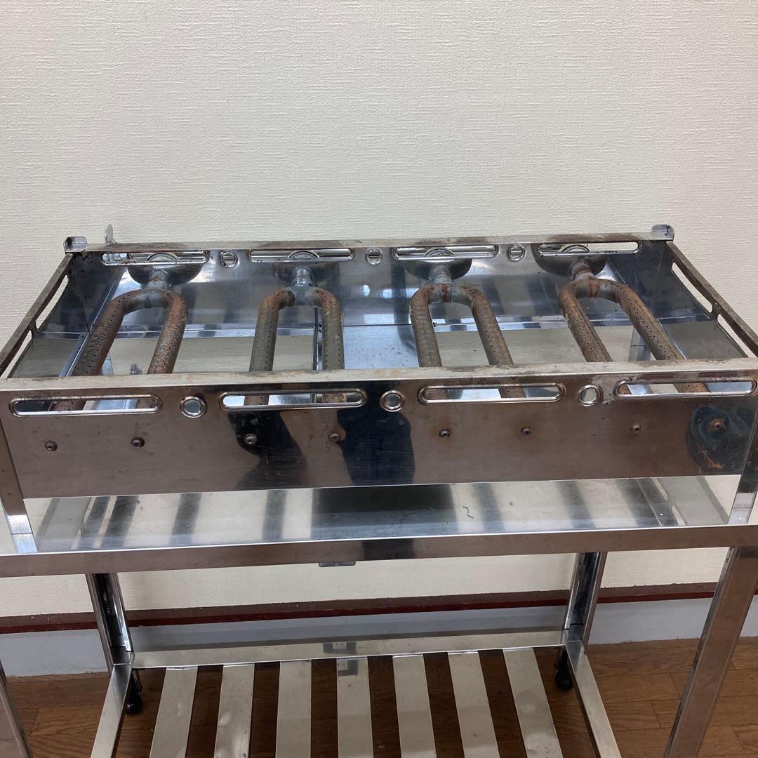 4連銅板たこ焼き器（18穴）