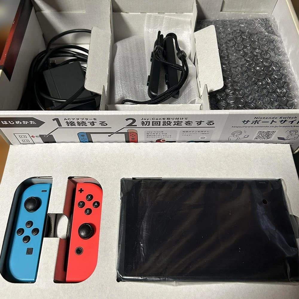 Switch 本体 通常モデル ブルー/レッド 付属品完備