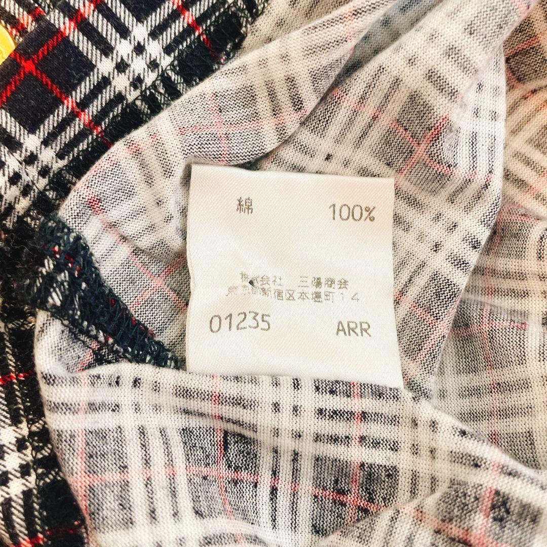 オールドバーバリー Burberrys 90s ポロシャツ ロゴ チェック 希少