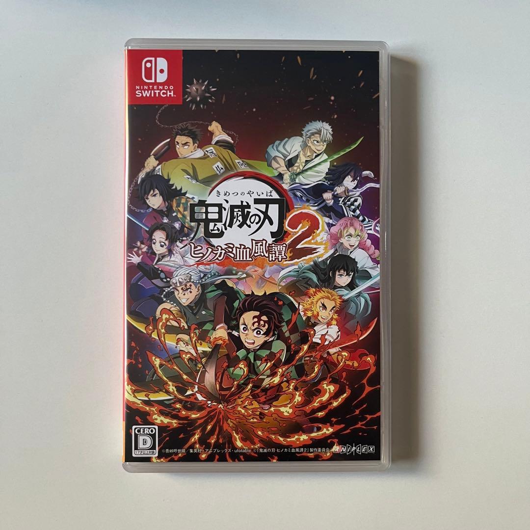 Switch 鬼滅の刃 ヒノカミ血風譚2 マルチケース クリアファイル 特典付き