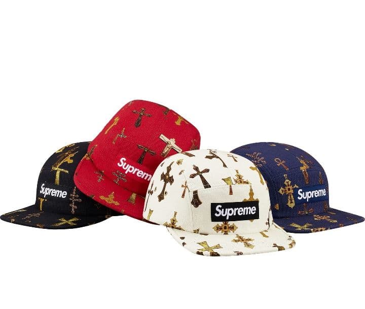 新品 Supreme Crosses Camp Cap キャップ Box