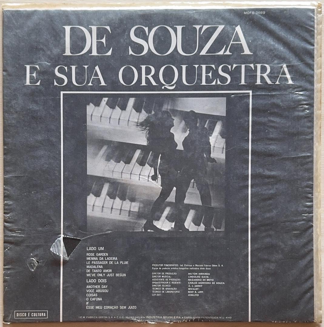 BRA盤71年オリジ！De Souza E Sua Orquestra/Same