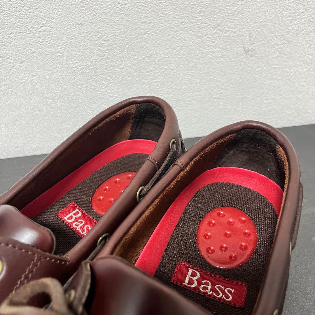 美品《Bass》Boat Shoes HARRYⅡ デッキシューズ US8.5