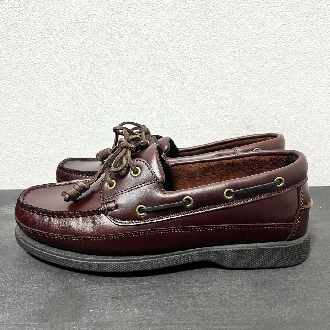 美品《Bass》Boat Shoes HARRYⅡ デッキシューズ US8.5
