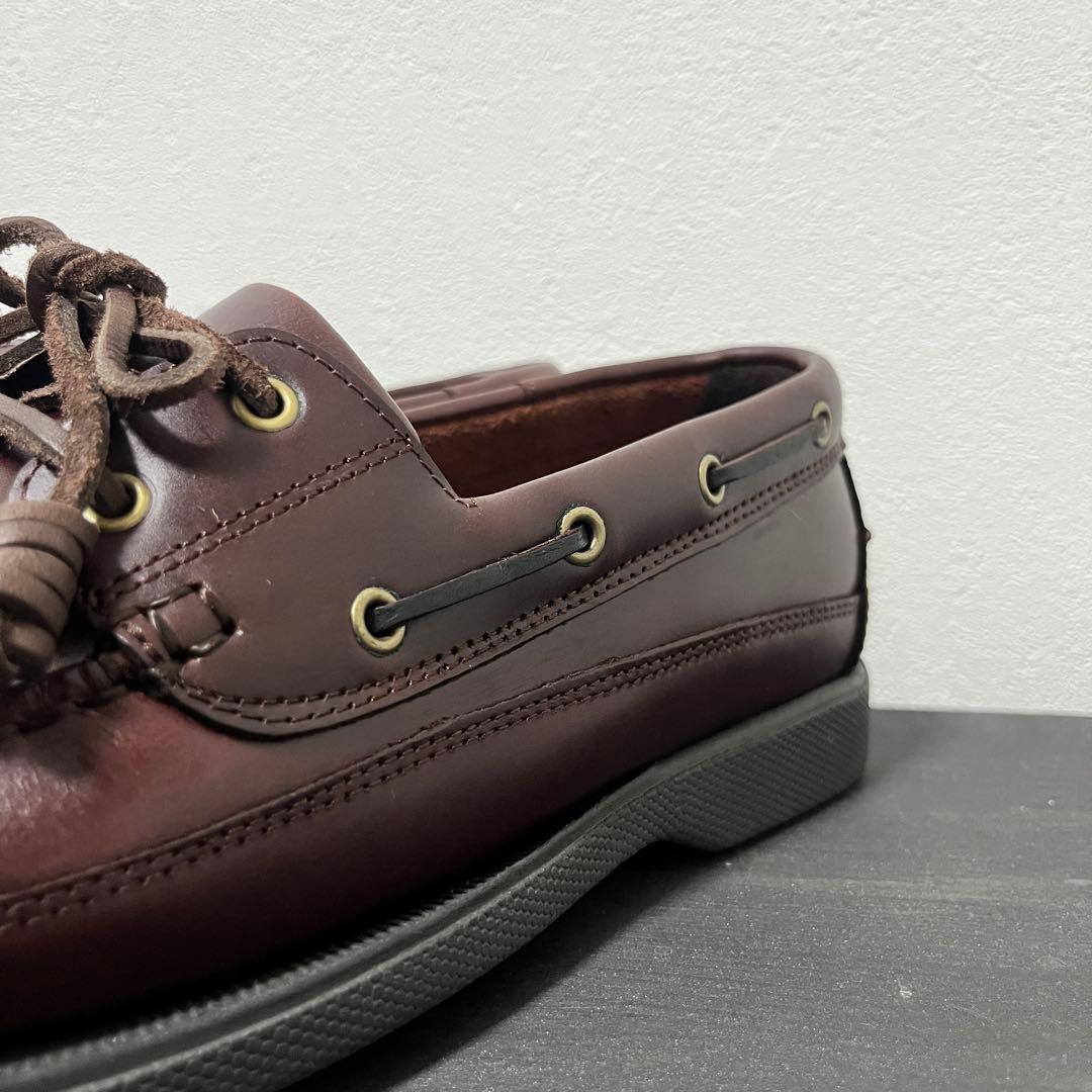 美品《Bass》Boat Shoes HARRYⅡ デッキシューズ US8.5
