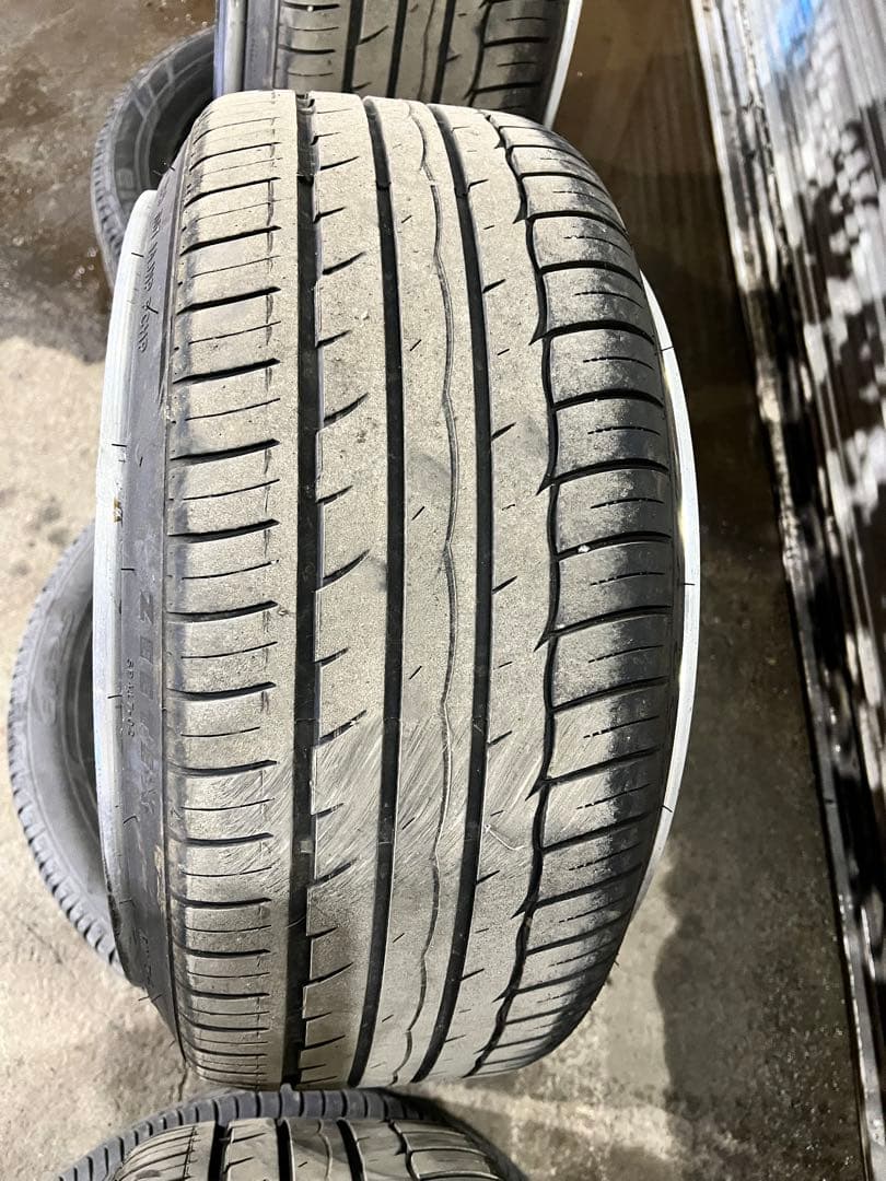 MGMホイールMM01 18インチF9J.R9.5J 希少国産鍛造PCD100