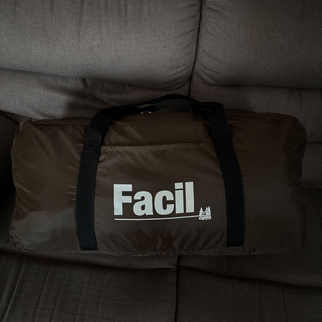 ogawa Facil テントベージュ グランドマット PVCマルチシート