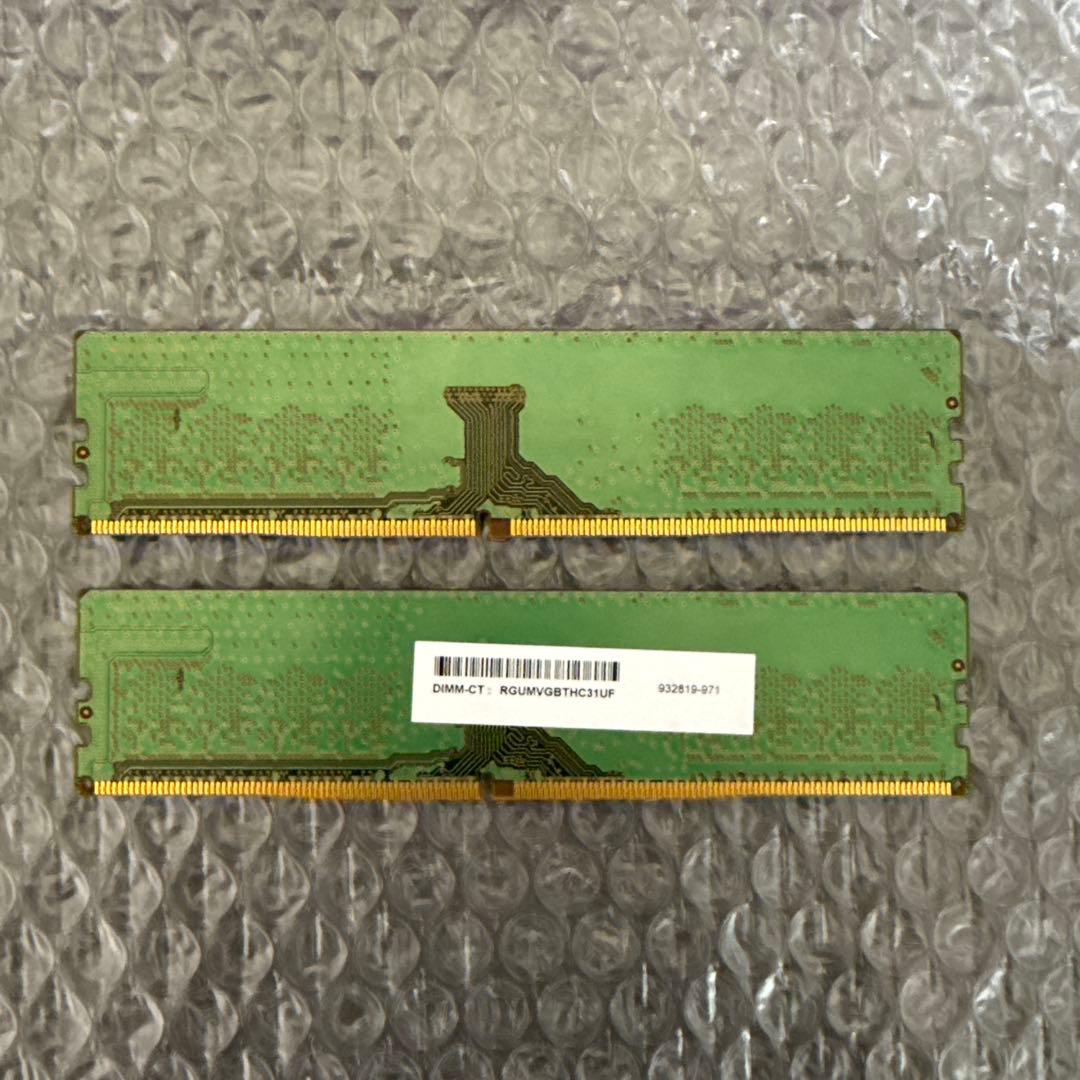 メモリー Samsung DDR4 16GB 8GBx2 M378A1K43CB2-CTD