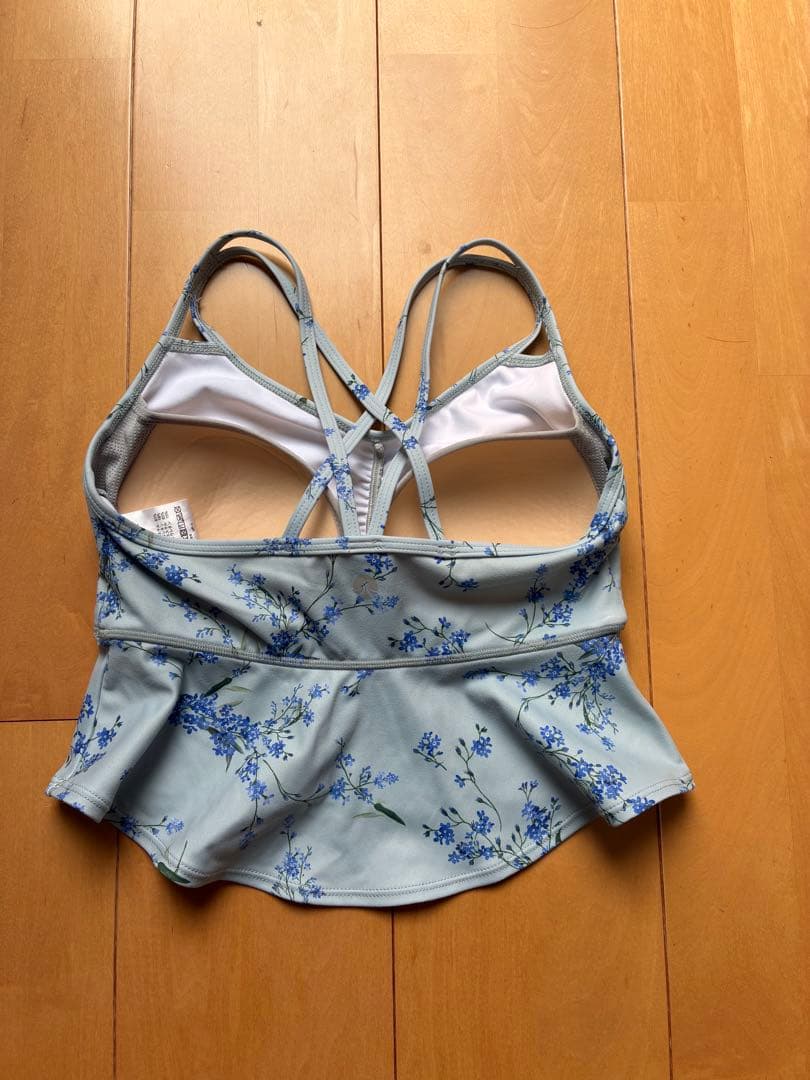 sukala スカーラ　スプリングフラワーフリルブラトップ　S 忘れな草