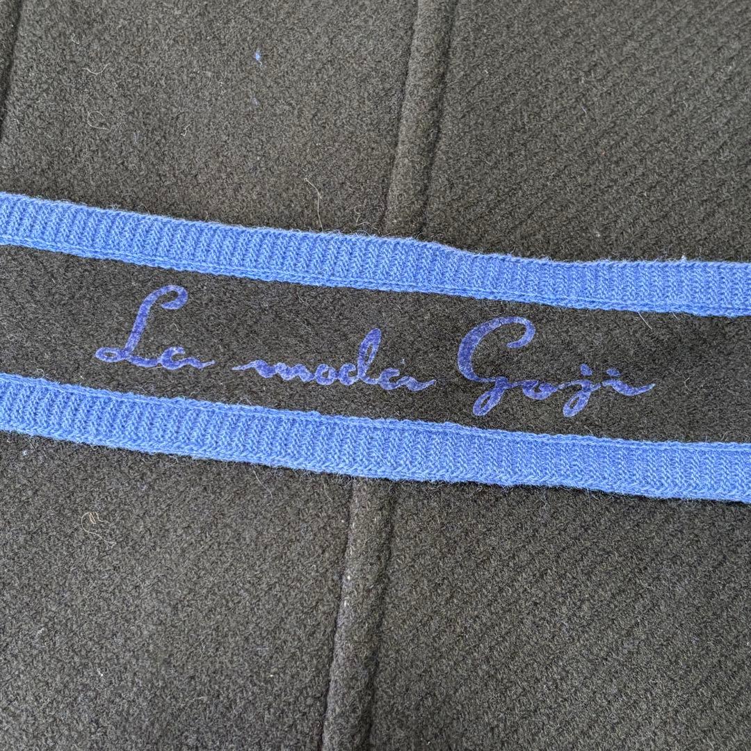 伊太利屋 La moda Goji フードコート 花柄裏地 ベルト付 11号