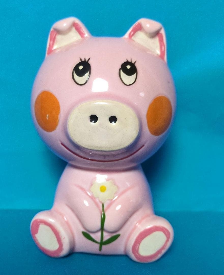 【左側のぶたのみ】1968年発売 フーテン動物園(内藤ルネdesign) ブタ