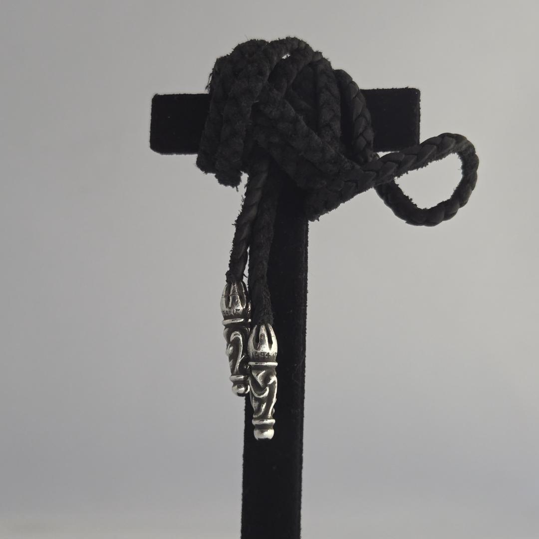 CHROME HEARTS クロムハーツ スクロールチップ レザーブレード
