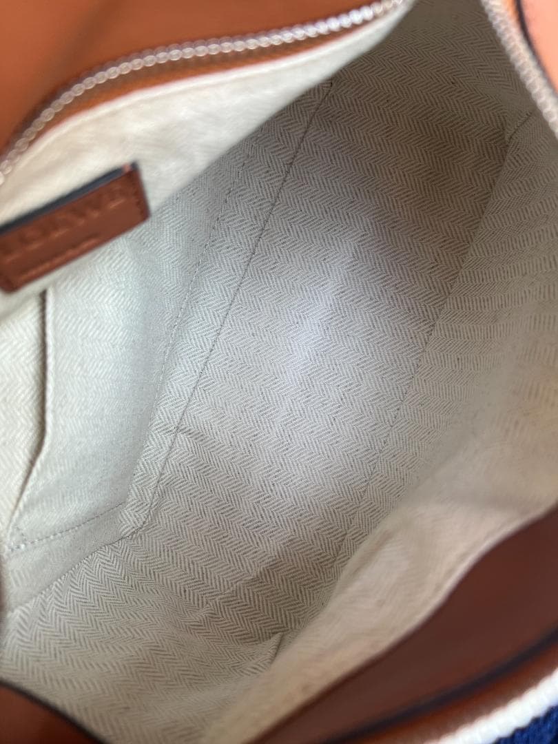美品 ブラウン レザー ショルダーバッグ