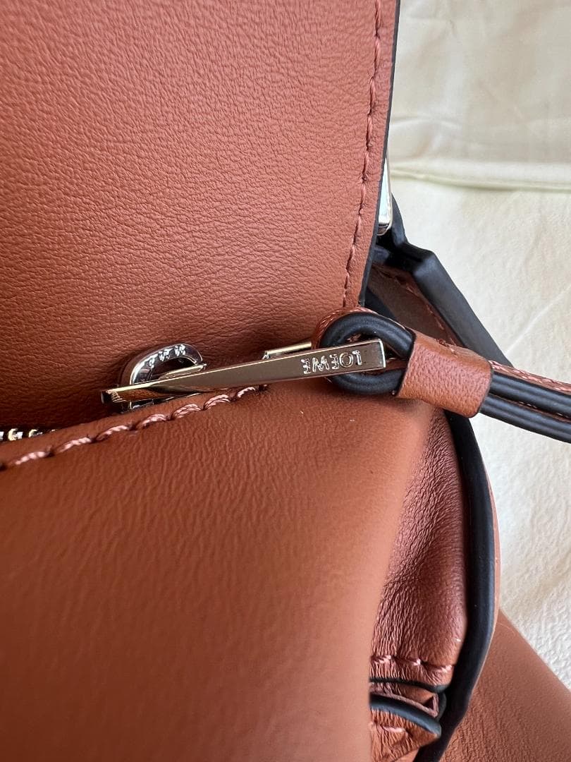 美品 ブラウン レザー ショルダーバッグ