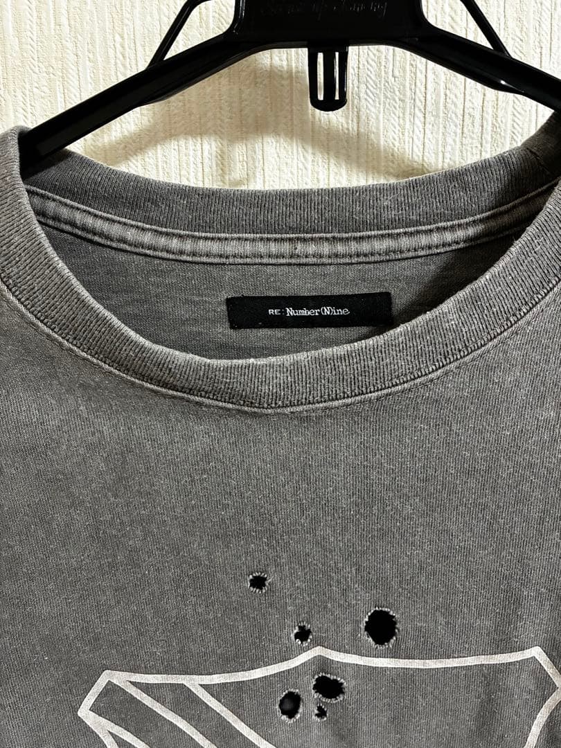 EMBLEM CLASH PIGMENT BIO TEE サンドグレー サイズ3