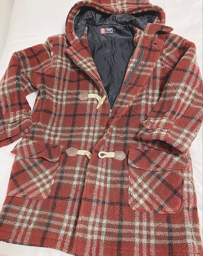 【SALE】RALPH LAUREN CHAPS ボア ダッフル フード コート