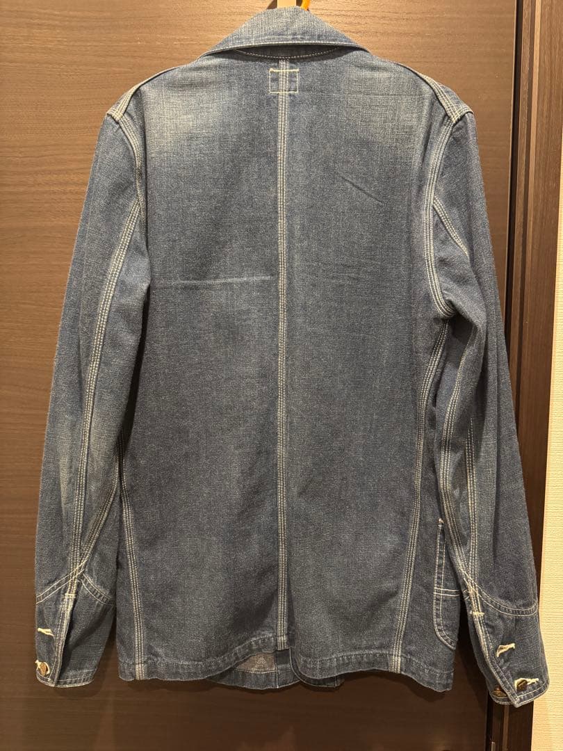 美品 Lee×JOHN'S 別注91-JデニムカバーオールM