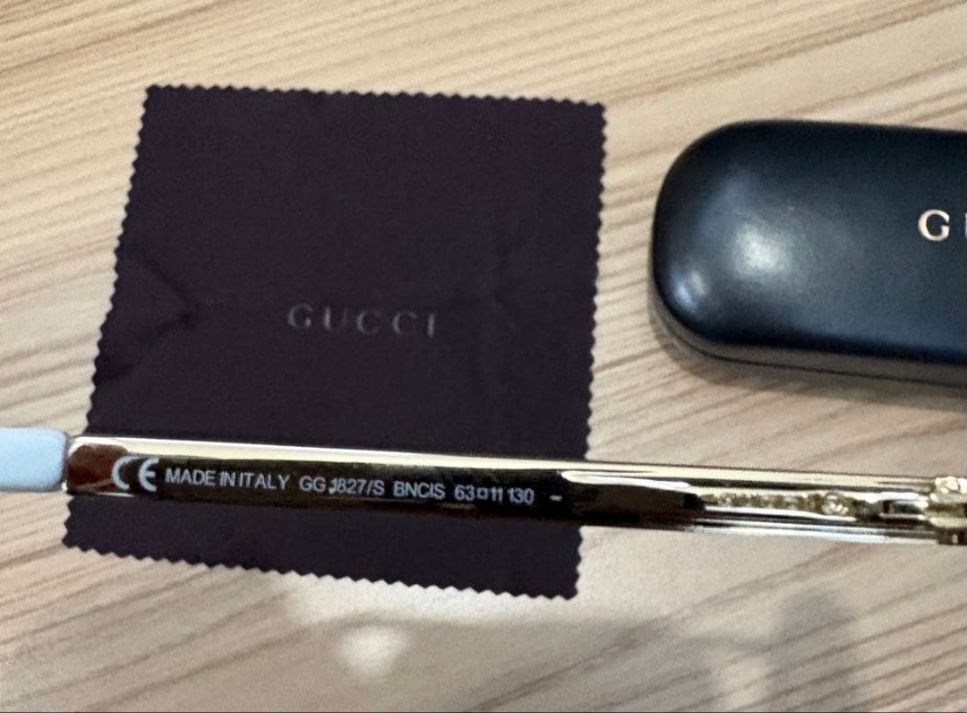 GUCCI サングラス　ティアドロップ