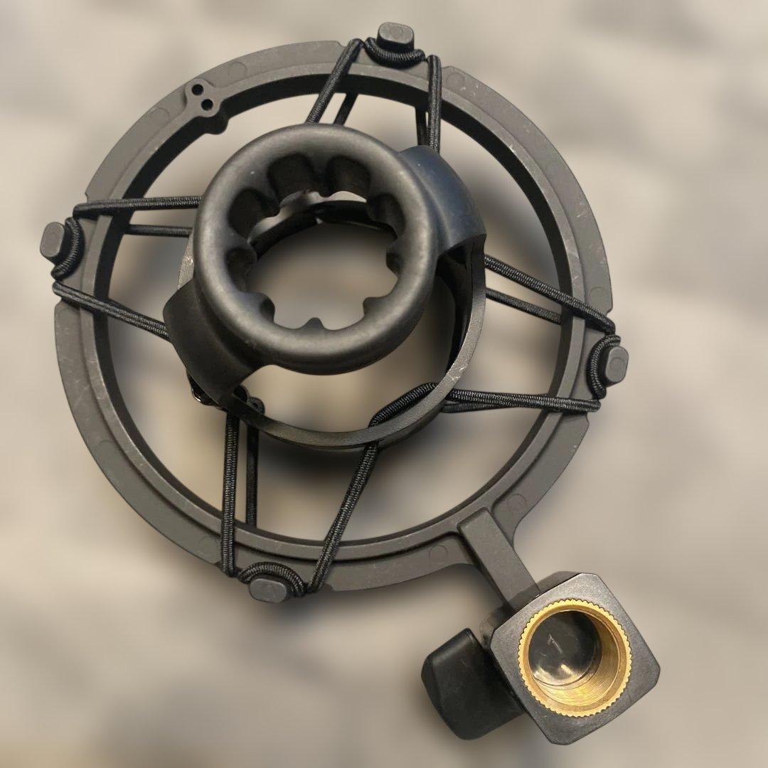 audio-technicaマイクサスペンション ブラックAT8449a