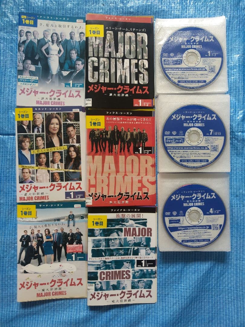 メジャー・クライムス　重大犯罪課　全6シーズン　海外ドラマ　レンタル落ち　中古品