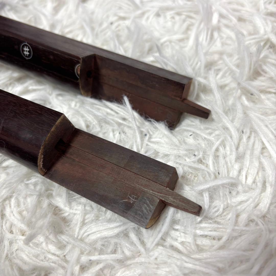 ✨美品✨細棹三味線 紅木 丸打胴 バチ付 付属多数 和楽器