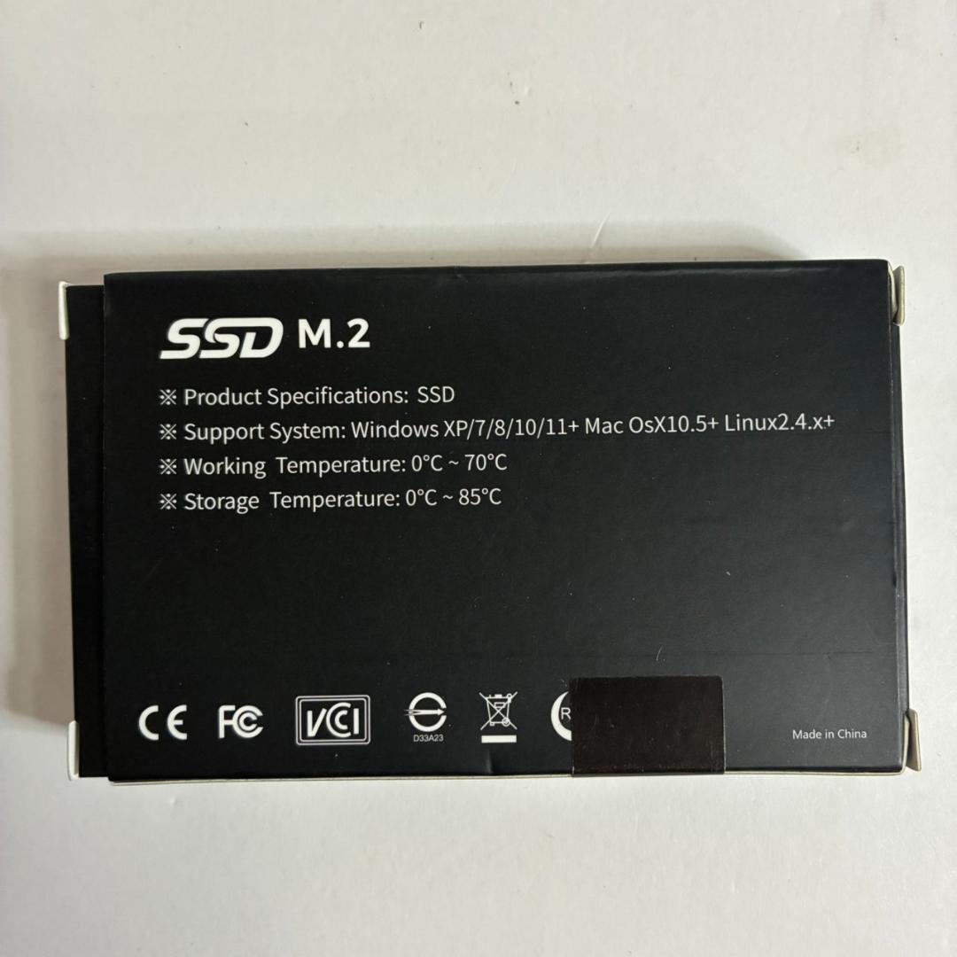 【未使用】M.2 NVMe SSD 1TB 1080 PRO