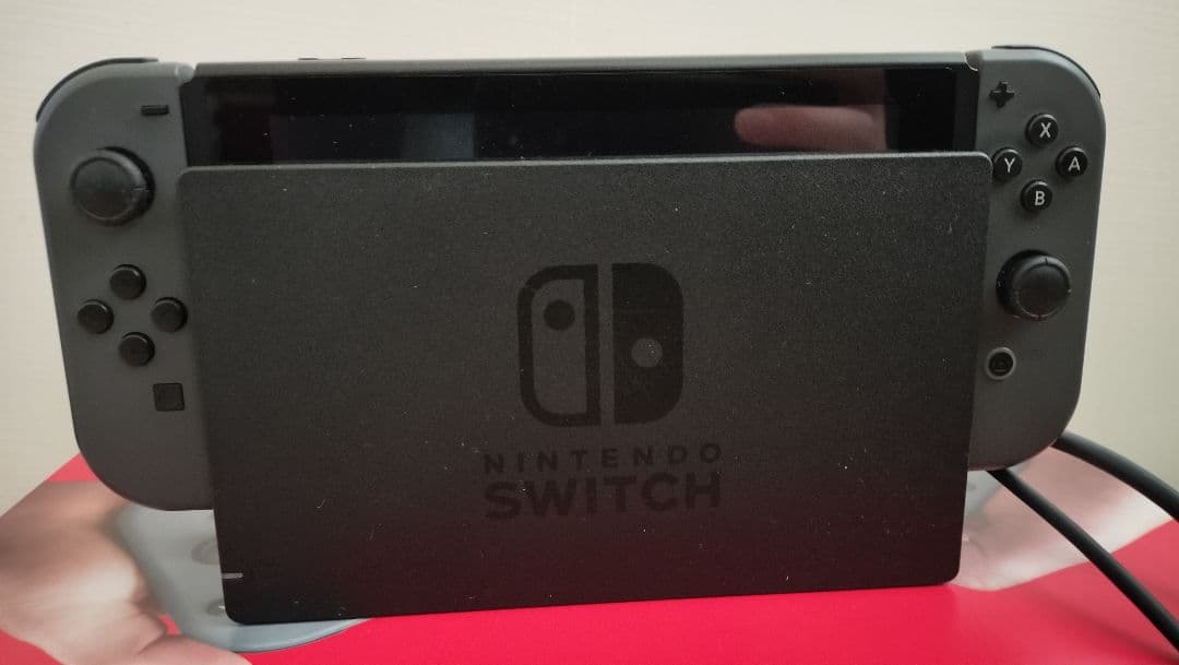 美品 Nintendo Switch グレー 本体＋付属品