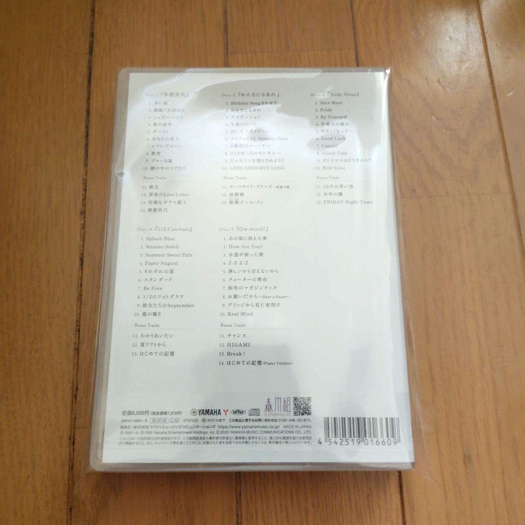 森川美穂さん5 Original Albums COMPLETE BOX＋