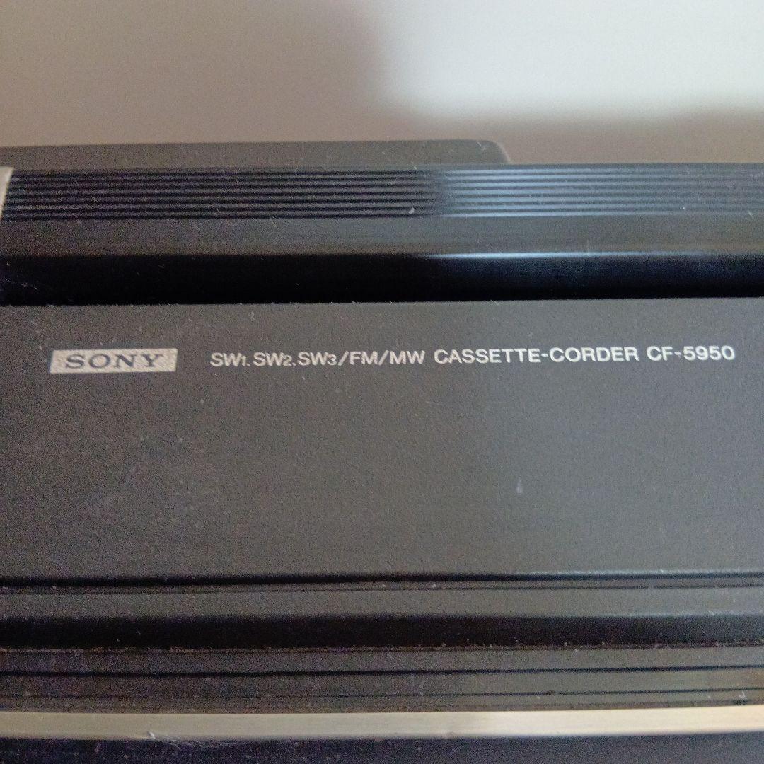 SONY　BCL ラジオ　スカイセンサー　カセット　CF-5950