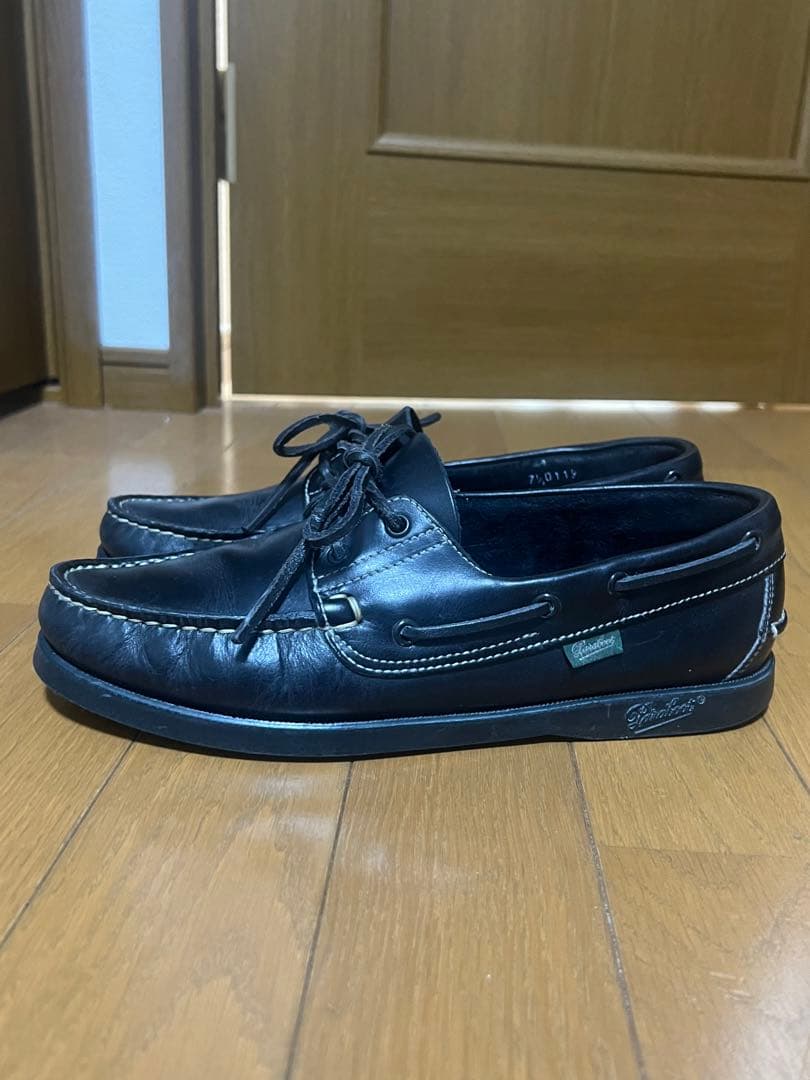 Paraboot BARTH(バース) UK7.5 ネイビー