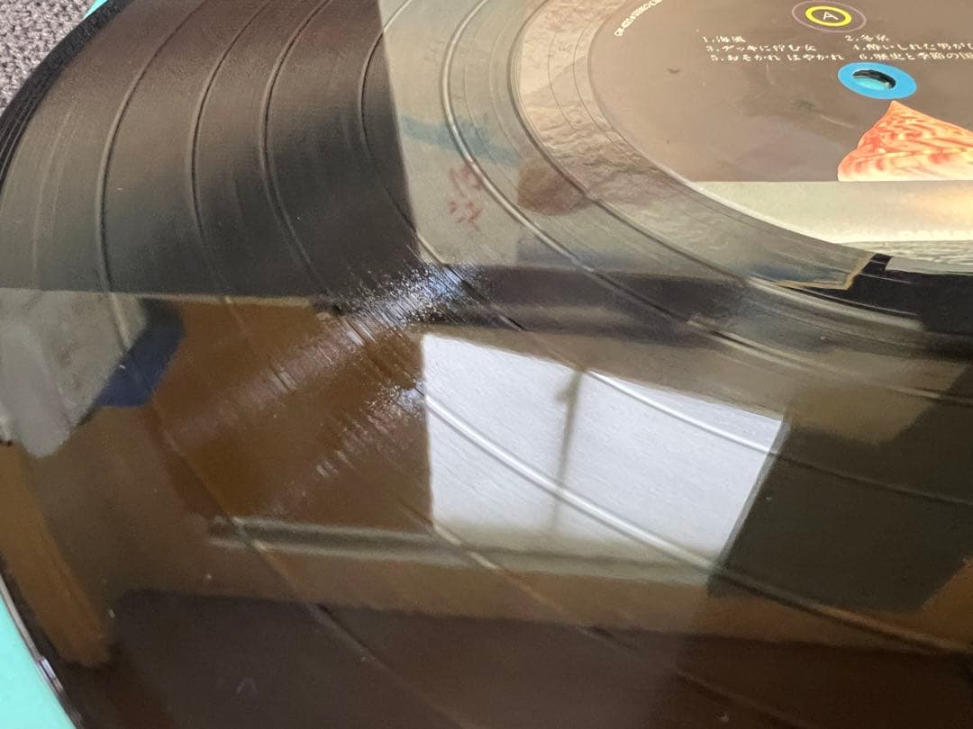風 Kaze 海風 Umikaze LPレコード 1977年盤 GW-4035