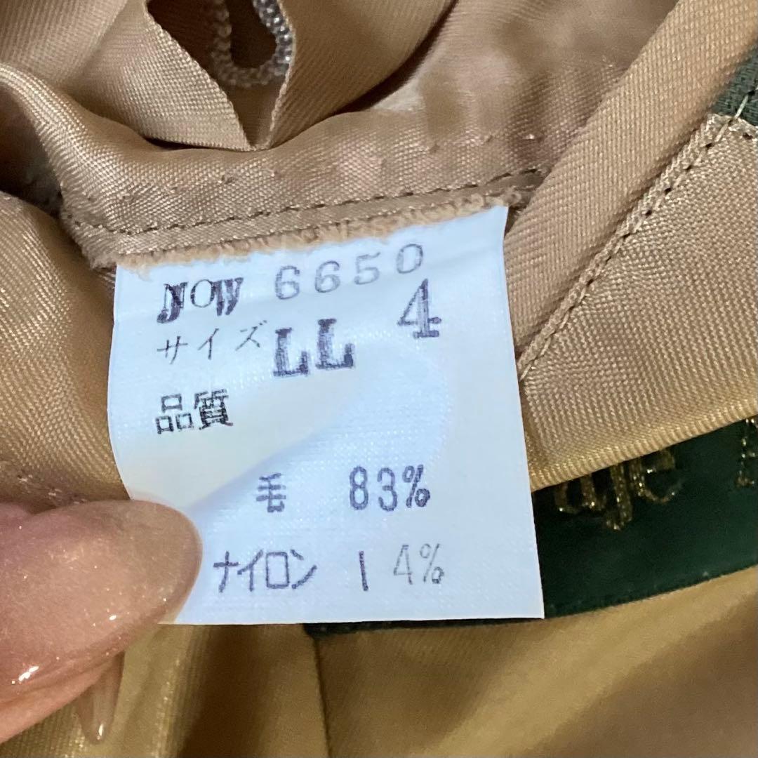used vintage 90s スーツセットアップ　カーキ　グリーン