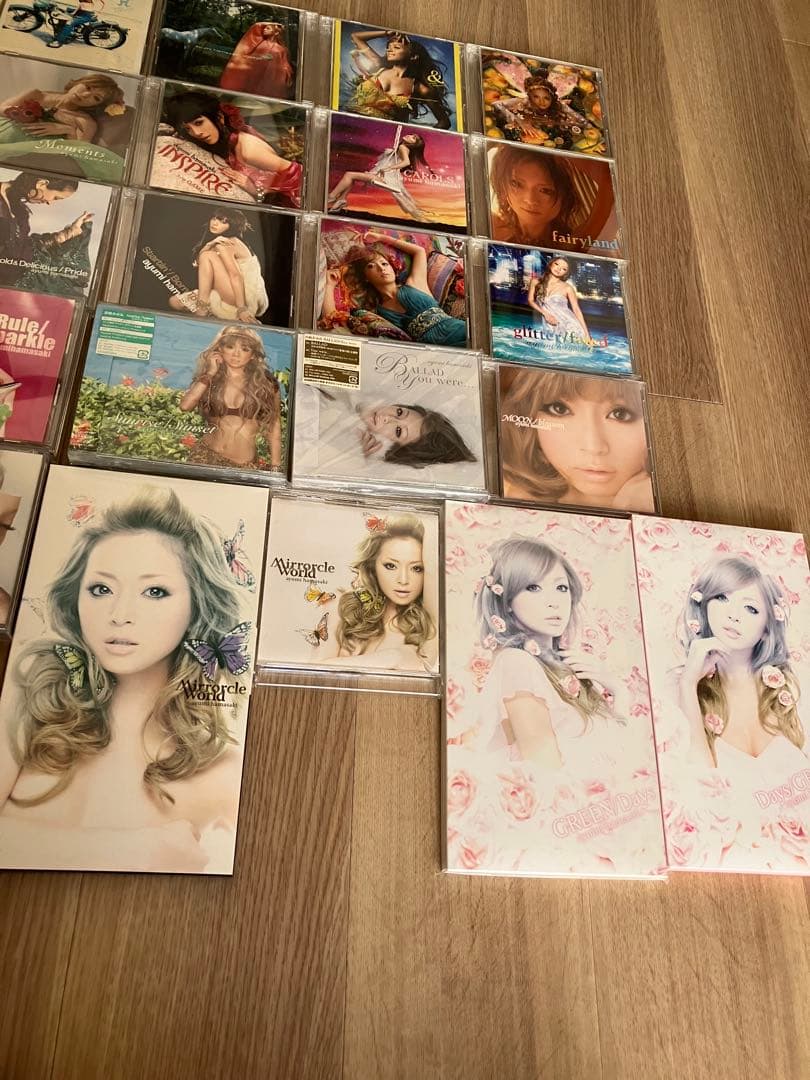 【浜崎あゆみCD・DVD】まとめ売り アルバム・シングル・DVD・ポストカード