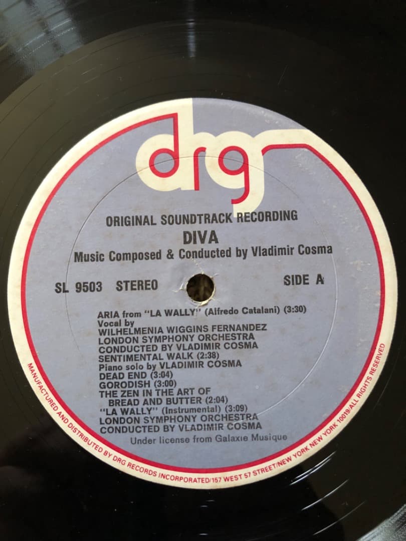 洋楽 diva/soundtrack/vladimir cosma/LP