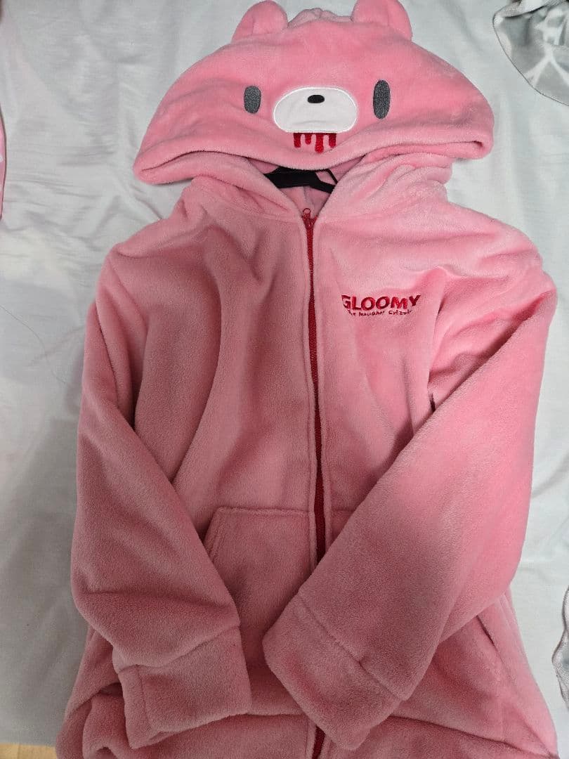グルーミー GLOOMY ルームウェア パジャマ クマ耳パーカー L