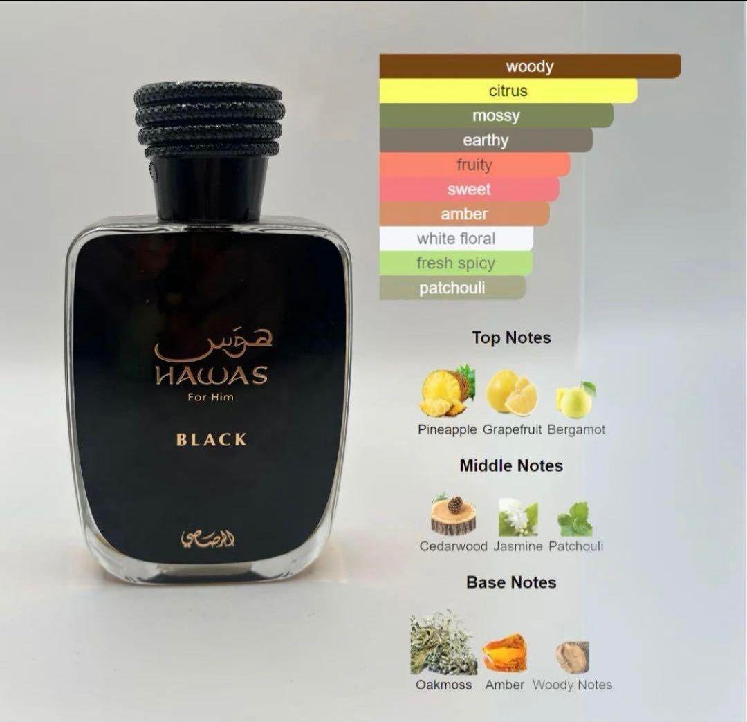 l*e様 Hawas BLACK 100ml
