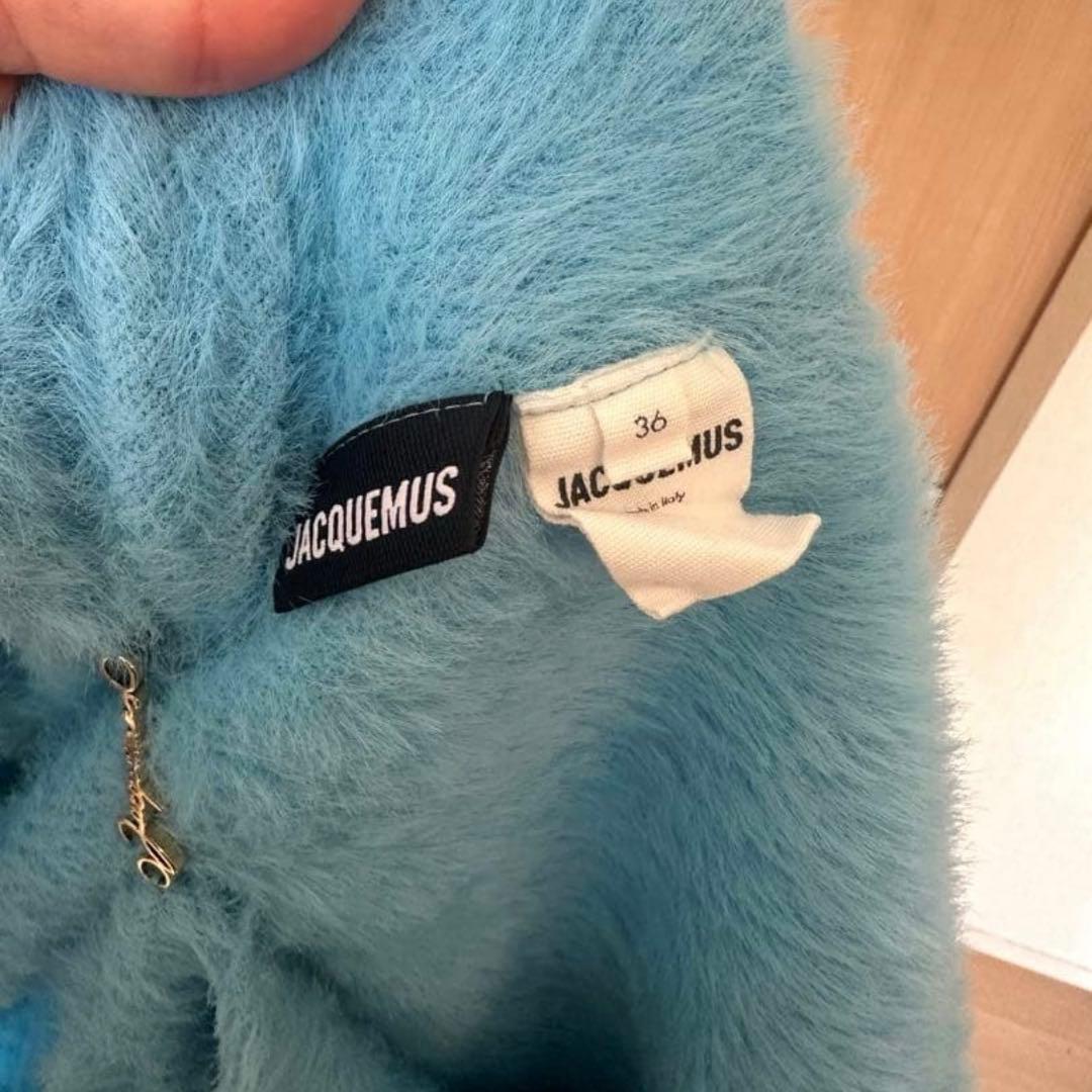 JACQUEMUS シャギーニット カーディガン 36