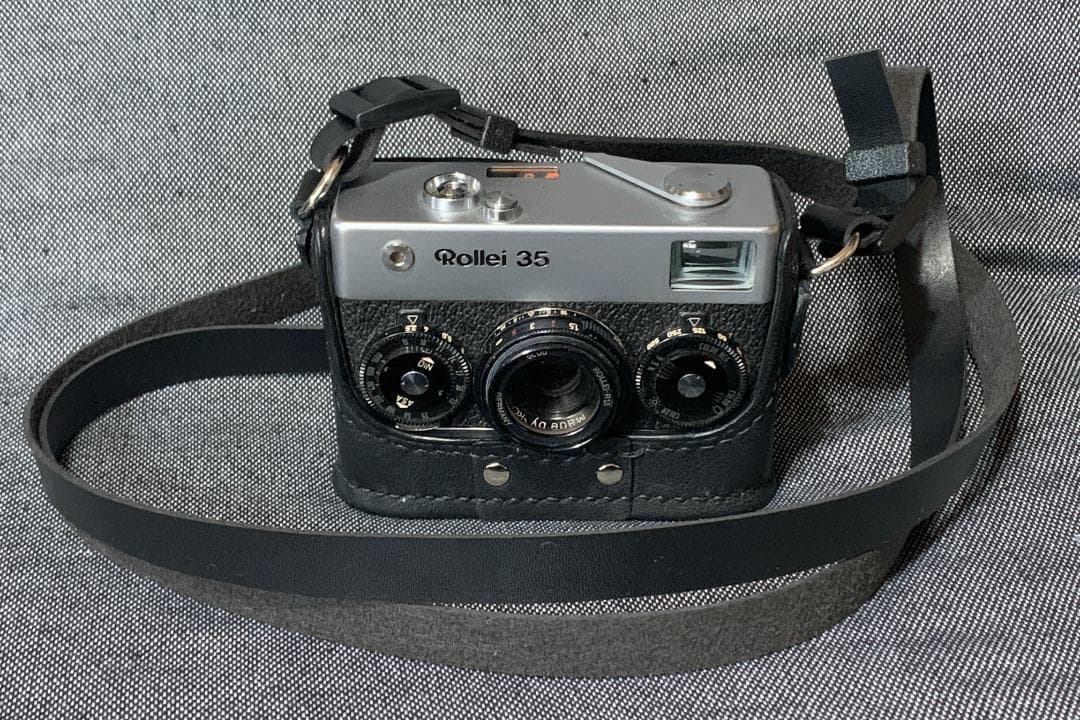 Rollei35 カメラケース 006 2way type ネックストラップ付